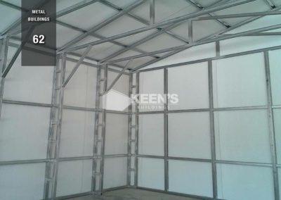 Interior Of Custom Metal Building