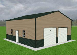 28X31X12-Kb-Metal-Building-Angle-View