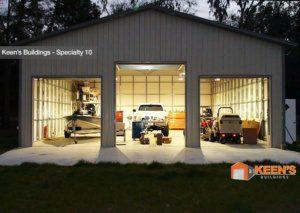 38X60X14 Metal Garage