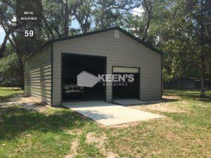 Detached Metal Garage