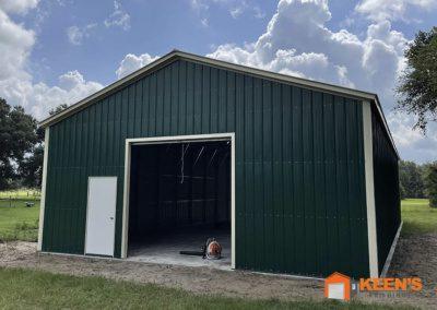 Steel Building Front View