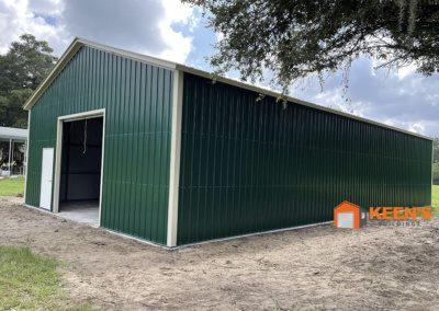 Steel Building Vertical View