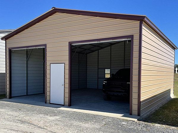 30X26X10-Metal-Garage-Sku-221-T