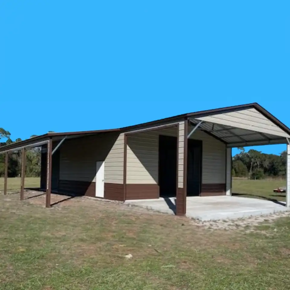 30X55X12 Metal Garage