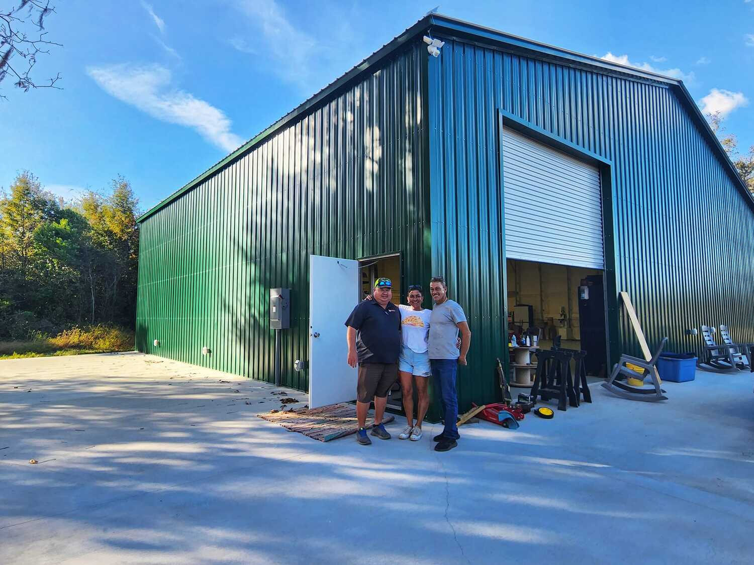 50X50X16 Metal Building &Amp; Workshop