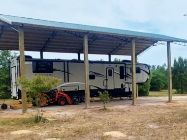 30x48x16 DIY Pole Barn Kit