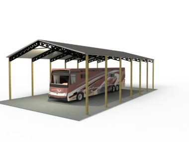 24x60x14 DIY Pole Barn Kit