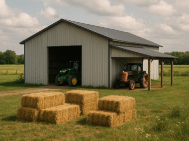 Enclosed Pole Barns